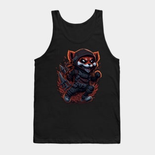 Red Panda Ninja_019 Tank Top